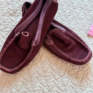 Banana Republic Dark Red Loafers